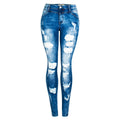 Distressed Denim Jeans