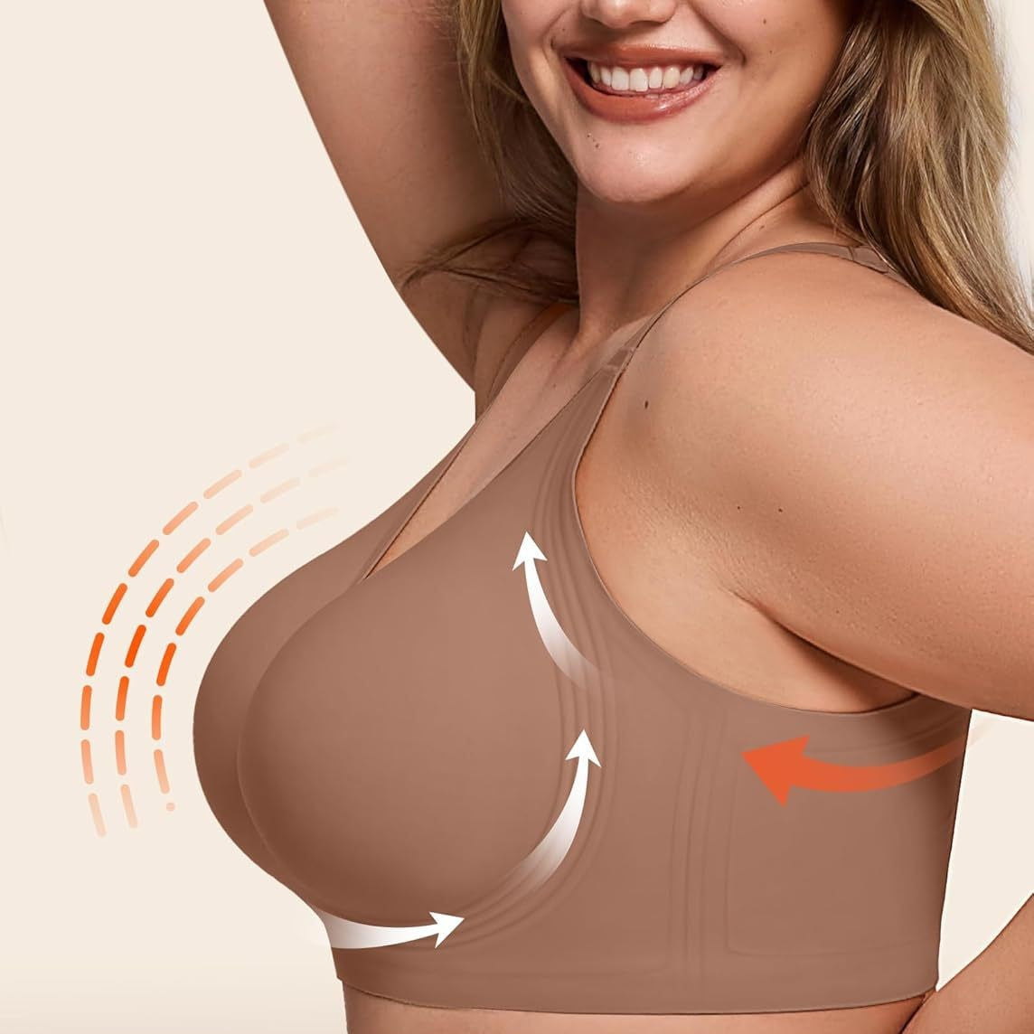 Full Coverage Seamless Bra - Wire-Free