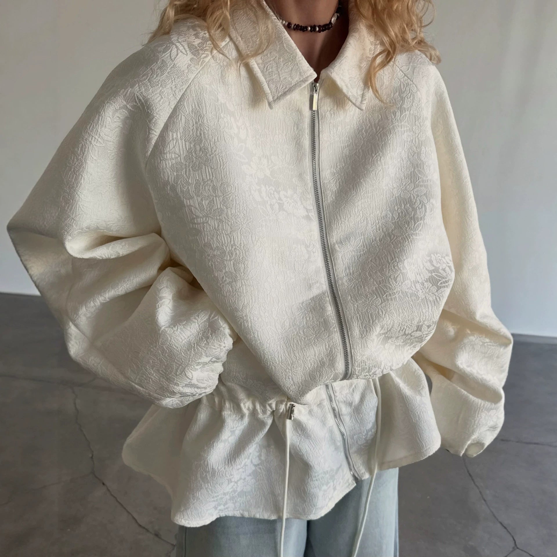 Cropped Waist Jacket