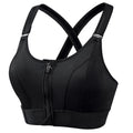 Front Zip Sports Bra - Wire-Free