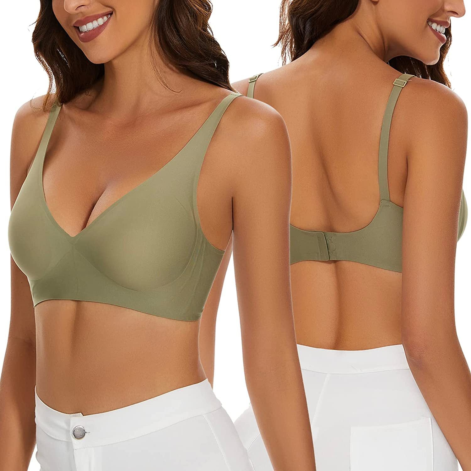 Seamless Wire-Free Lifting Bra