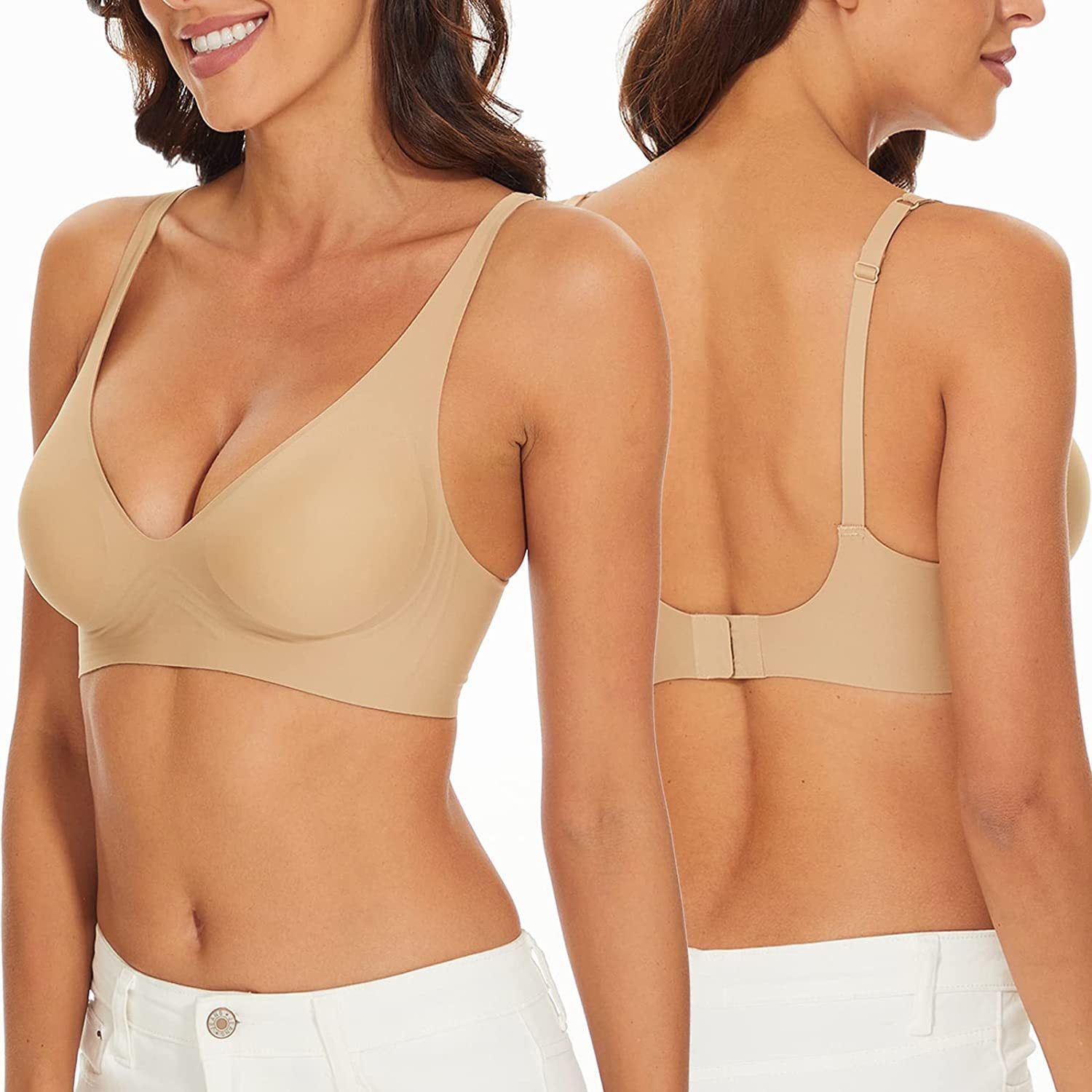 Seamless Wire-Free Lifting Bra