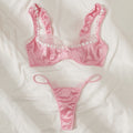 Three-Piece Lace Lingerie Set