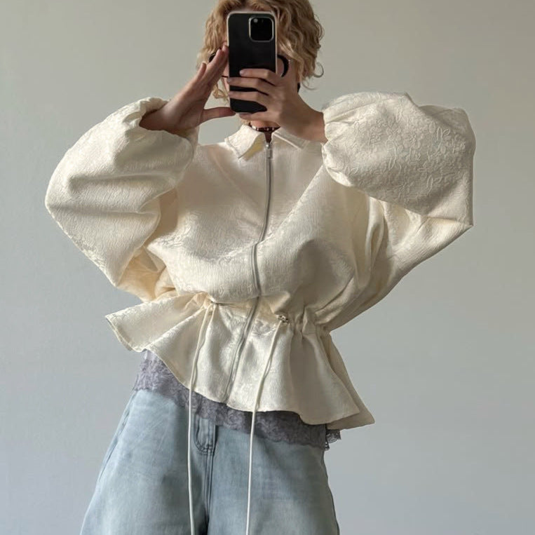 Cropped Waist Jacket